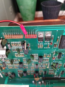 Reset signal connected